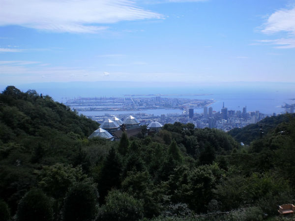 Kobe city view from Mt Rokko