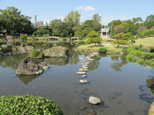 Suizeji Park, Kumamoto, Japan