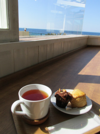Lino Cafe at Itoshima beach, Fukuoka, Japan