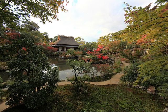 Isuien Garden in Nara, Japan Isuien Garden in Nara, Japan