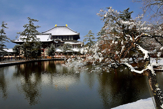 Todai-ji Temple in Nara, Japan Todai-ji Temple in Nara, Japan