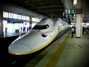 Shinkansen bullet train, Japan Shinkansen bullet train, Japan