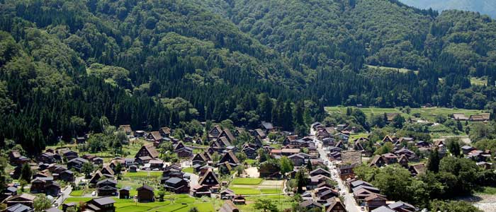 Japan UNESCO World Heritage Site: Shirakawa-go