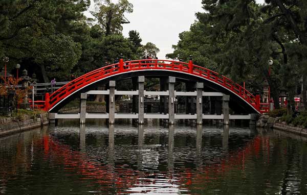 Sumiyoshi Taisha, Oldest Shrine, Osaka, Japan